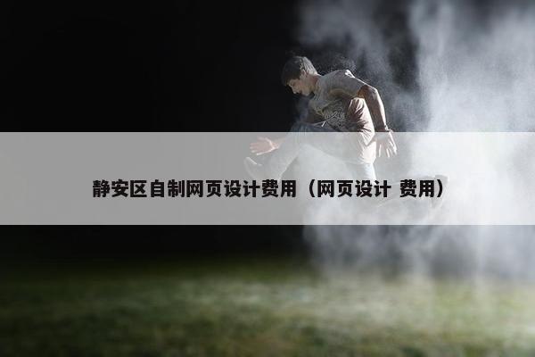 静安区自制网页设计费用（网页设计 费用）-第1张图片-冷动云