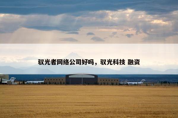 驭光者网络公司好吗，驭光科技 融资-第1张图片-冷动云
