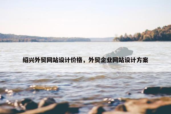 绍兴外贸网站设计价格，外贸企业网站设计方案-第1张图片-冷动云
