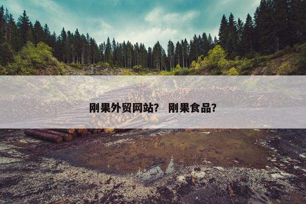 刚果外贸网站？ 刚果食品？-第1张图片-冷动云