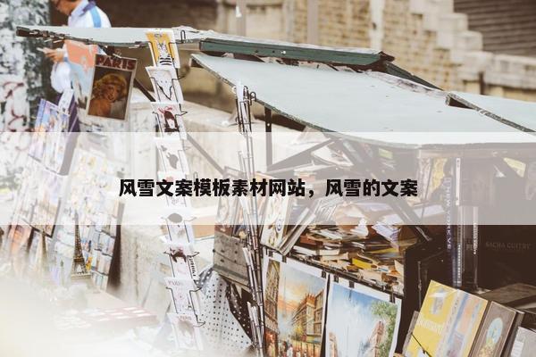 风雪文案模板素材网站，风雪的文案-第1张图片-冷动云