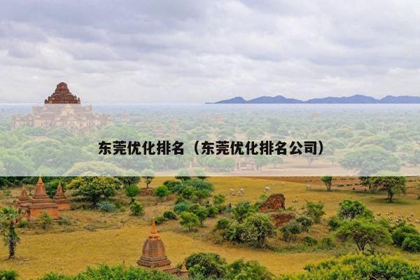 东莞优化排名（东莞优化排名公司）-第1张图片-冷动云