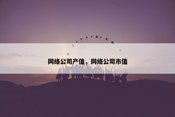 网络公司产值，网络公司市值-第1张图片-冷动云