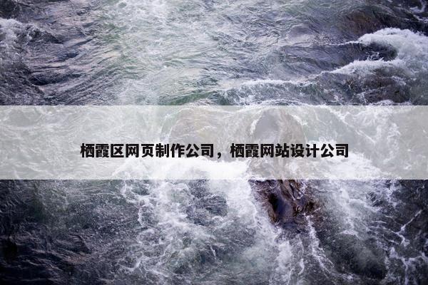 栖霞区网页制作公司，栖霞网站设计公司-第1张图片-冷动云