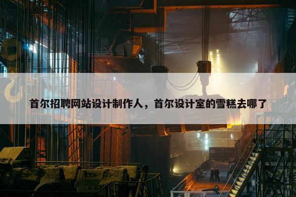 首尔招聘网站设计制作人，首尔设计室的雪糕去哪了-第1张图片-冷动云