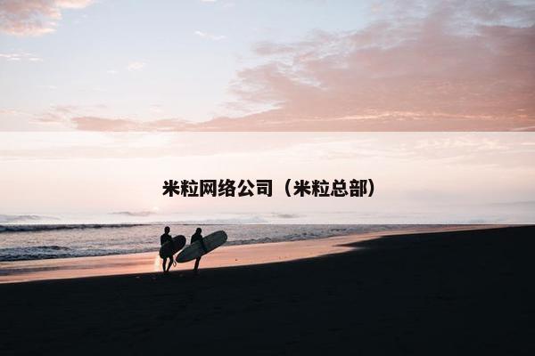 米粒网络公司（米粒总部）-第1张图片-冷动云