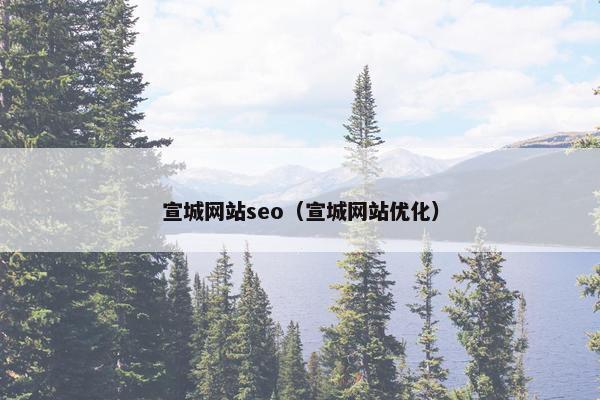 宣城网站seo（宣城网站优化）-第1张图片-冷动云
