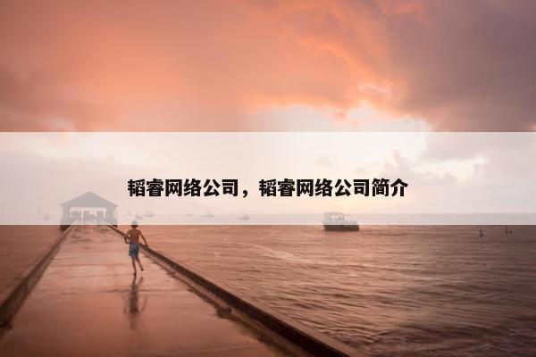 韬睿网络公司，韬睿网络公司简介-第1张图片-冷动云