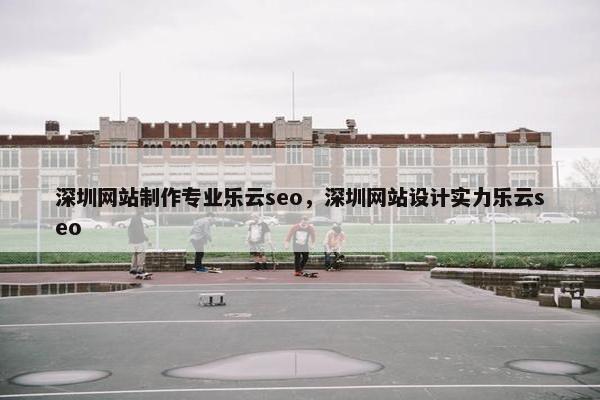 深圳网站制作专业乐云seo，深圳网站设计实力乐云seo-第1张图片-冷动云