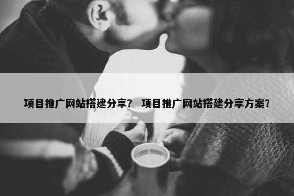 项目推广网站搭建分享？ 项目推广网站搭建分享方案？-第1张图片-冷动云