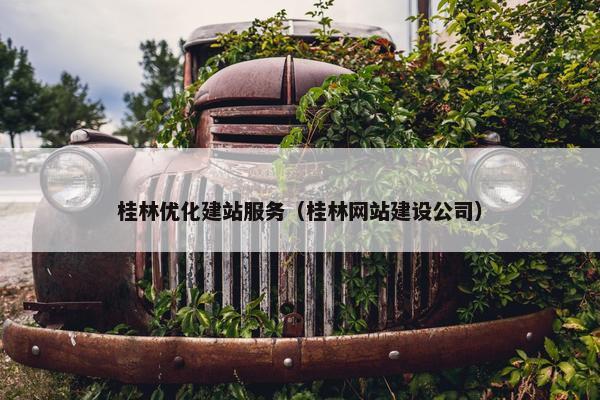 桂林优化建站服务（桂林网站建设公司）-第1张图片-冷动云