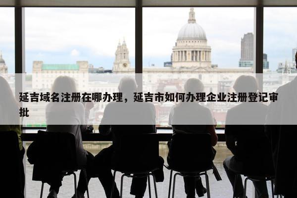 延吉域名注册在哪办理，延吉市如何办理企业注册登记审批-第1张图片-冷动云