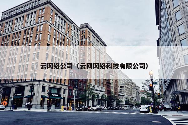 云网络公司（云网网络科技有限公司）-第1张图片-冷动云