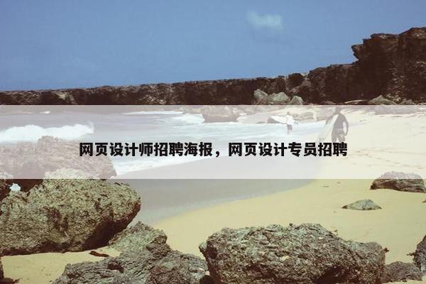 网页设计师招聘海报，网页设计专员招聘-第1张图片-冷动云