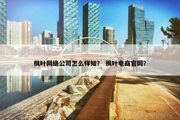 枫叶网络公司怎么样知？ 枫叶电商官网？-第1张图片-冷动云