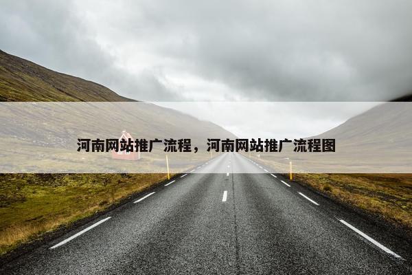 河南网站推广流程，河南网站推广流程图-第1张图片-冷动云