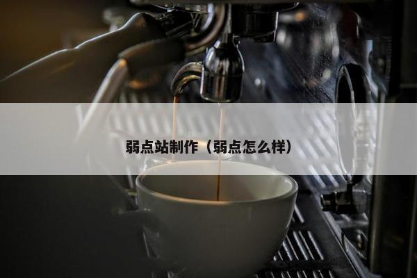 弱点站制作（弱点怎么样）-第1张图片-冷动云