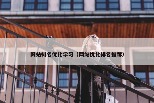 网站排名优化学习（网站优化排名推荐）-第1张图片-冷动云
