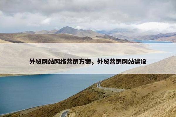 外贸网站网络营销方案，外贸营销网站建设-第1张图片-冷动云