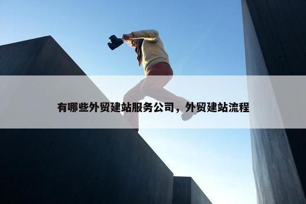 有哪些外贸建站服务公司，外贸建站流程-第1张图片-冷动云