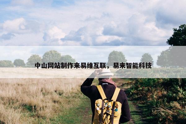 中山网站制作来易维互联，易来智能科技-第1张图片-冷动云