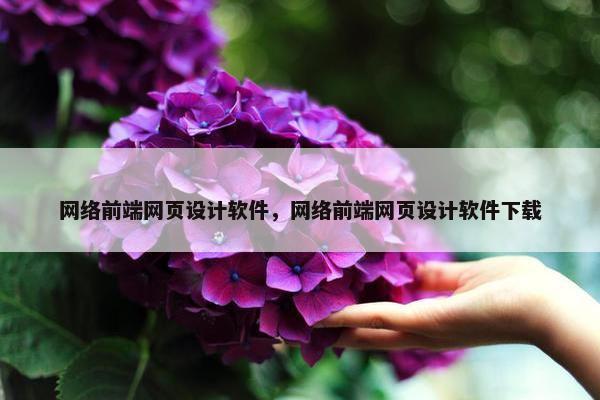 网络前端网页设计软件，网络前端网页设计软件下载-第1张图片-冷动云