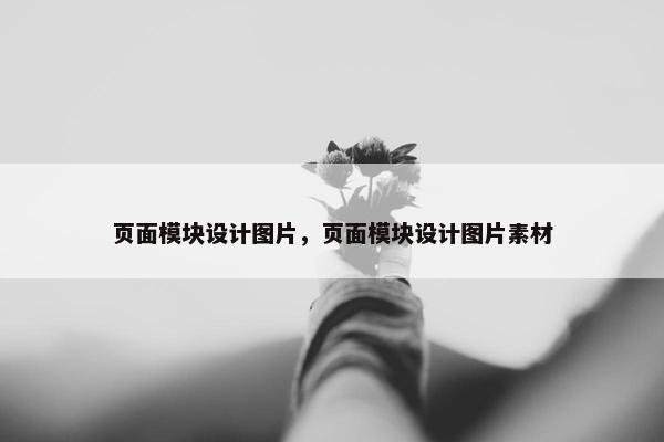 页面模块设计图片，页面模块设计图片素材-第1张图片-冷动云