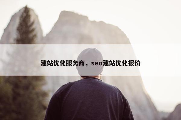 建站优化服务商，seo建站优化报价-第1张图片-冷动云