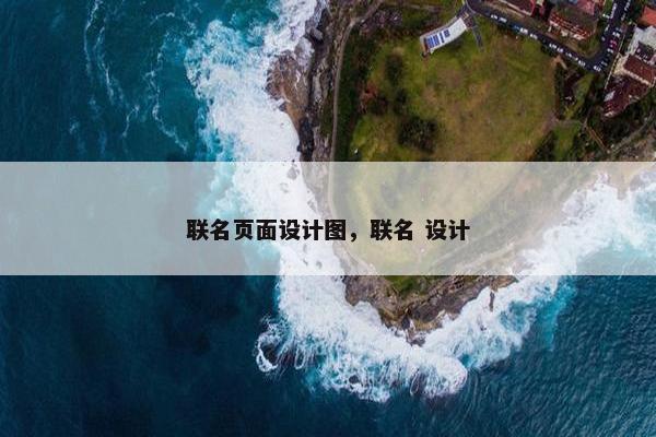 联名页面设计图，联名 设计-第1张图片-冷动云