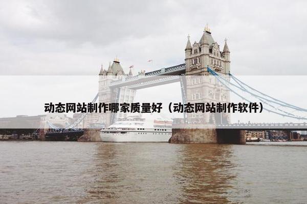 动态网站制作哪家质量好（动态网站制作软件）-第1张图片-冷动云