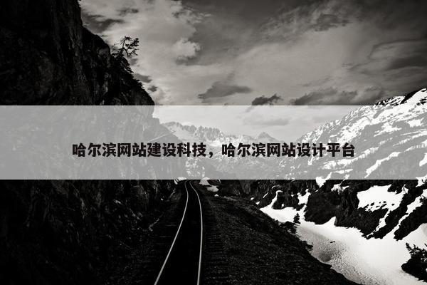 哈尔滨网站建设科技，哈尔滨网站设计平台-第1张图片-冷动云