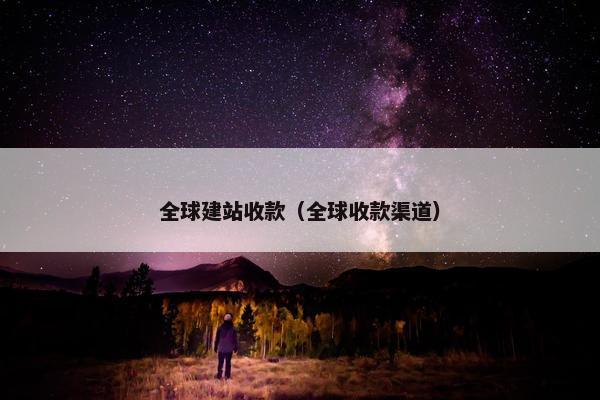 全球建站收款（全球收款渠道）-第1张图片-冷动云