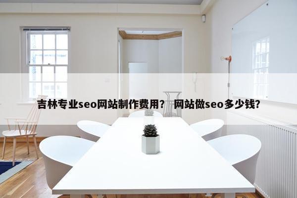 吉林专业seo网站制作费用？ 网站做seo多少钱？-第1张图片-冷动云