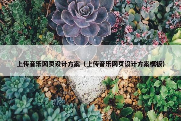 上传音乐网页设计方案（上传音乐网页设计方案模板）-第1张图片-冷动云