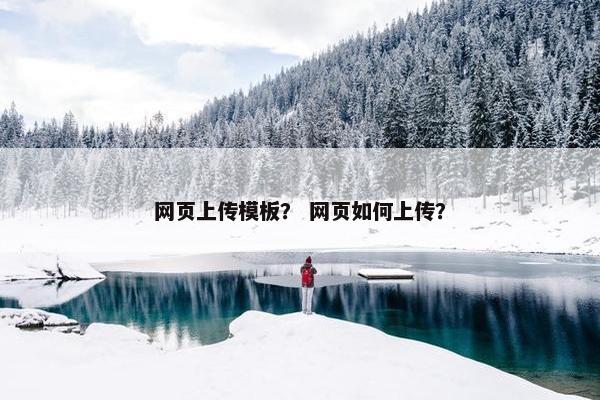 网页上传模板？ 网页如何上传？-第1张图片-冷动云