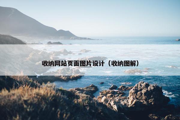 收纳网站页面图片设计（收纳图解）-第1张图片-冷动云