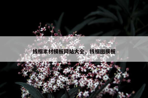 线框素材模板网站大全，线框图模板-第1张图片-冷动云