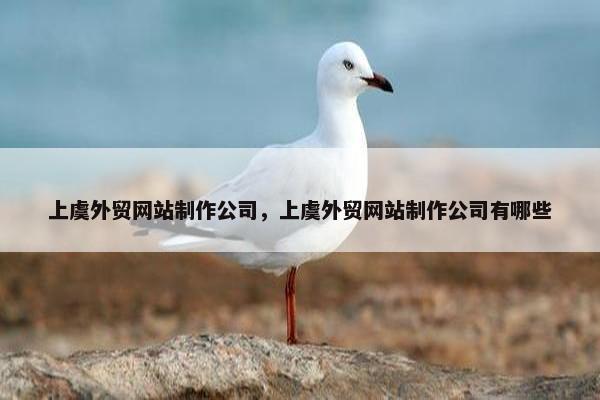 上虞外贸网站制作公司，上虞外贸网站制作公司有哪些-第1张图片-冷动云