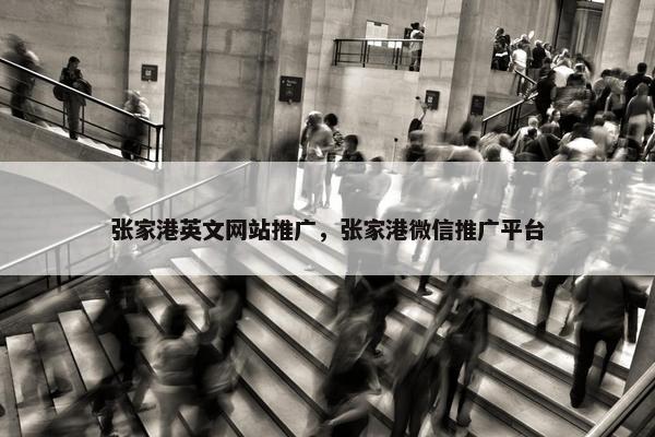 张家港英文网站推广，张家港微信推广平台-第1张图片-冷动云
