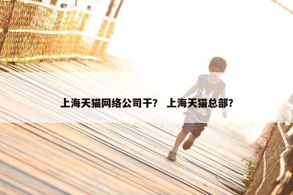 上海天猫网络公司干？ 上海天猫总部？-第1张图片-冷动云