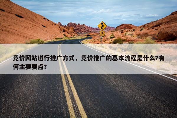 竞价网站进行推广方式，竞价推广的基本流程是什么?有何主要要点?-第1张图片-冷动云