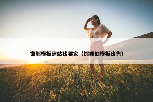 邯郸模板建站找哪家（邯郸旧模板出售）-第1张图片-冷动云