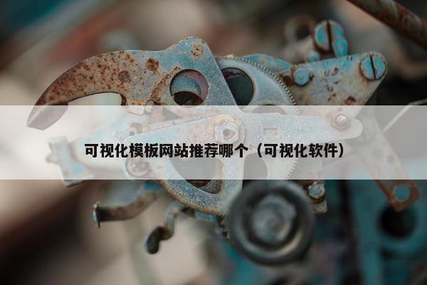 可视化模板网站推荐哪个（可视化软件）-第1张图片-冷动云