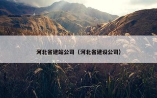 河北省建站公司（河北省建设公司）
