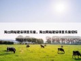 海口网站建设项目方案，海口网站建设项目方案招标