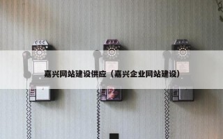 嘉兴网站建设供应（嘉兴企业网站建设）