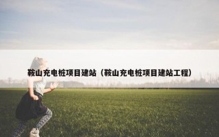 鞍山充电桩项目建站（鞍山充电桩项目建站工程）