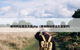 郴州网站建设方案php（郴州网站建设方案案例）