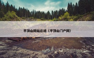 平顶山网站总结（平顶山门户网）