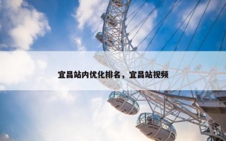 宜昌站内优化排名，宜昌站视频